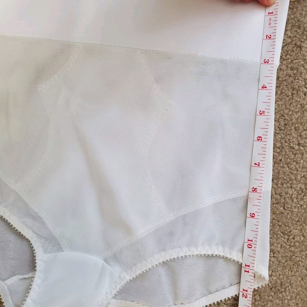 Empire Intimates 2X Girdle‎ Brief Panty White New Vintage Pinup Boudoir Rock - Picture 7 of 8